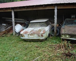 3 vintage CORVAIRS--cars, selling cheap. $350 each