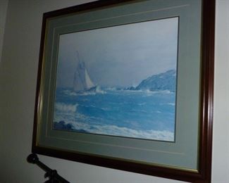 sailing print