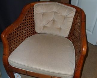 cane club chair