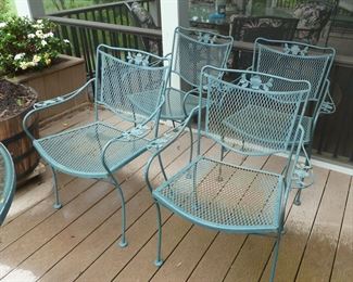 4 porch chairs 