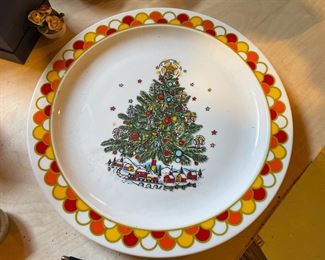 Vtg Georges Briard plate