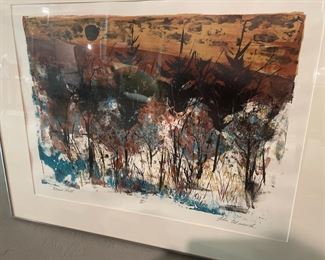 "Maine Fall" by John Meunch 45/60 litho