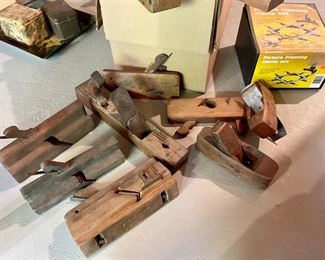 Vtg wooden planes