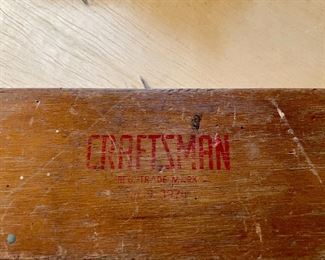 Vtg Craftsman wooden level