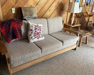 A Brandt Ranch Oak Sofa