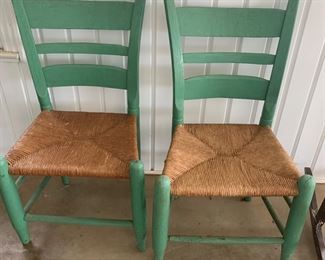 Actually 3 of these neat chairs with like new bottoms.