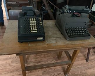 Early table and office equipment for those who don't want to come into the new ages!