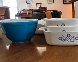 Pyrex and Corning Ware