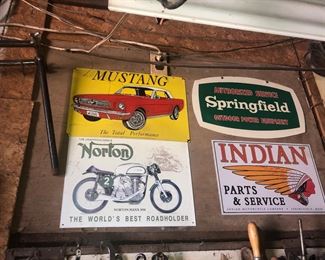 VINTAGE SIGNAGE COLLECTIONS AVAILABLE  ONIN PHASE 2 JUNE 22 THRU JUNE 25 IN 2300 SQUARE FOOT GARAGE