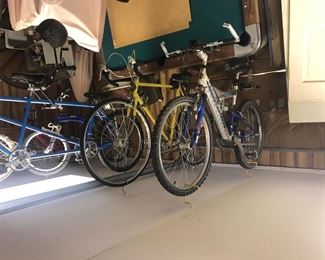 LARGE COLLECTION OF MEN'S & WOMEN'S BICYCLES AVAILABLE IN PHASE 2 ON JUNE 22 THRU JUNE 25 IN 2300 SQUARE FOOT GARAGE 