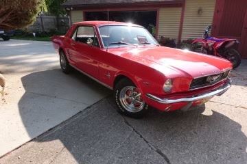 1966 VINTAGE MUSTANG IN EXCELLENT CONDITION AND IN PHASE 2 STARTS ON JUNE 22, 2023.