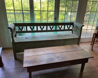 Primitive bench