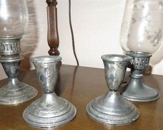 Sterling Silver Candlesticks