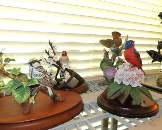 Porcelain Bird Figurines