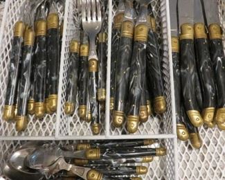 Laguiole by Clermont Coutellerie  France Flatware Set 