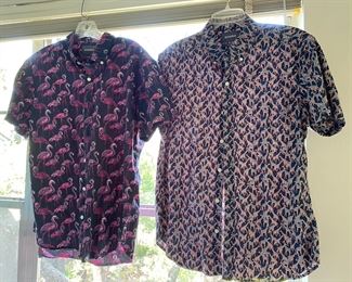 Bonobos men's L fabulous shirts, there are some really fun ones in this collection