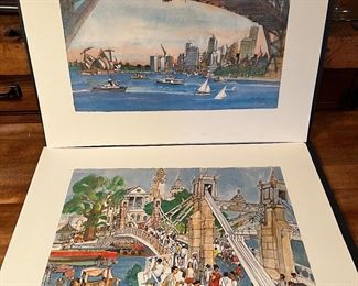 Vintage Continental Bank Asia Pacific print collection by Franklin McMahon