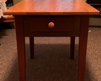 Americana style lamp table