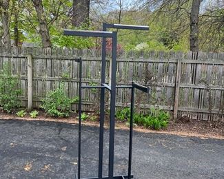 Commercial grade four arm garment rack