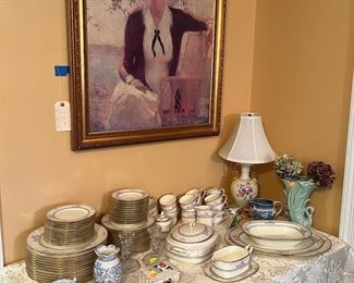 My Daughter Elisabeth by Frank Weston Benson giclee print. 33” by 29”