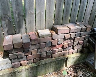 Authentic street pavers. 170 pavers