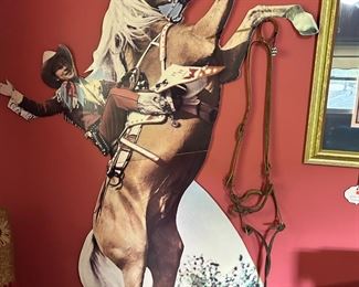 Roy Rogers Cardboard Cut Out