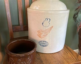 Redwing and Roberts crocks