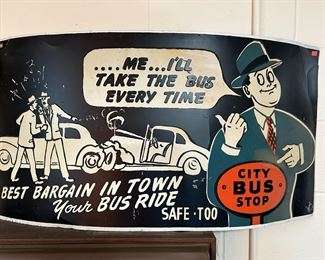 Metal Advertising Sign