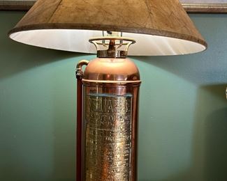 Fire Extinguisher Lamp