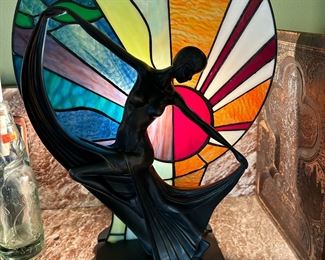 Art Deco Accent Lamp