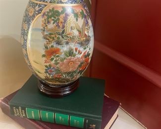 Satsuma style porcelain egg