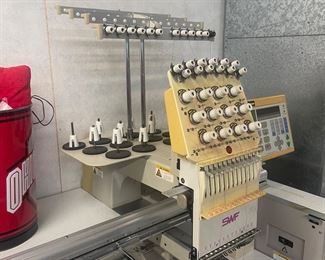 Swf embroidery machine