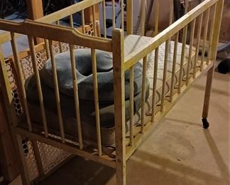 vintage crib