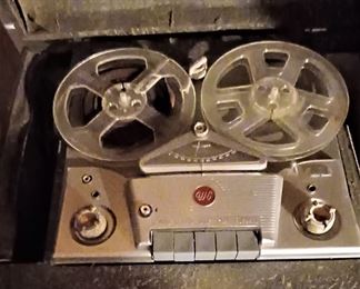Recordio reel to reel in a case