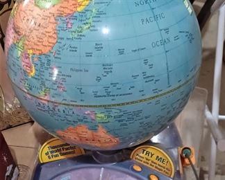 This globe is a game