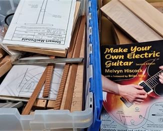 Make your own Guitar in two totes complete