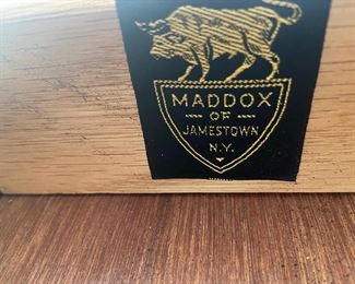 Maker's mark from Jamestown, NY