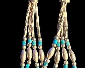 Sterling and Turquoise Earrings