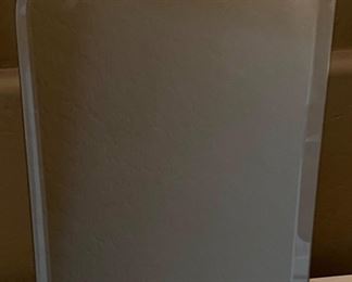 Etched Stand-Alone Vanity Mirror