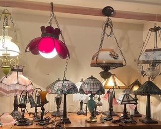 16 new lamps from the garage