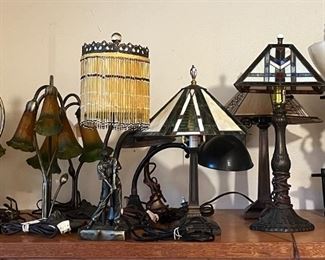 16 more lamps from the garage