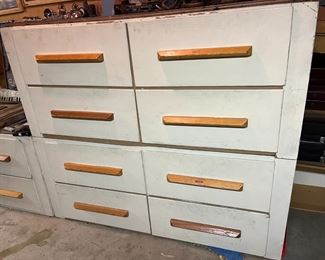 We have 3 sets of these wooden drawer units