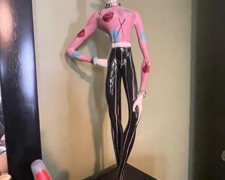 Marc Belliere Harlequin 1950’s Marci Gras Figurine