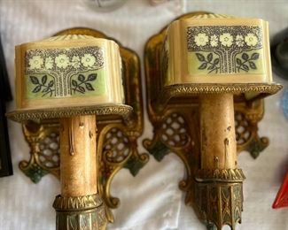 Vintage light fixtures