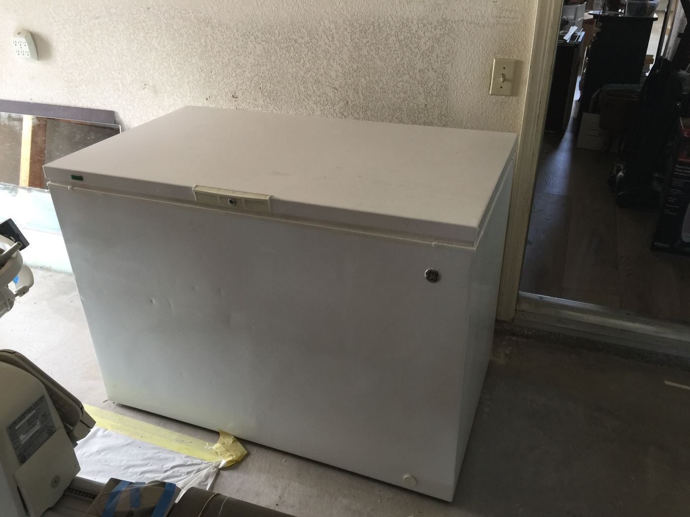 Large GE chest freezer