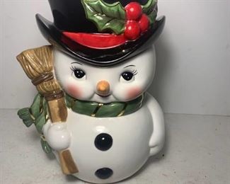 Christopher Radko Frosty Cookie Jar