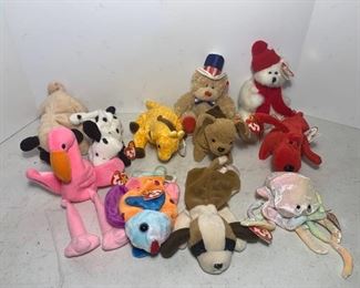 11 ty Beanie Babies