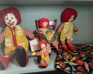 Ronald McDonald Collectible Lot