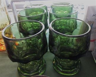 Green glassware