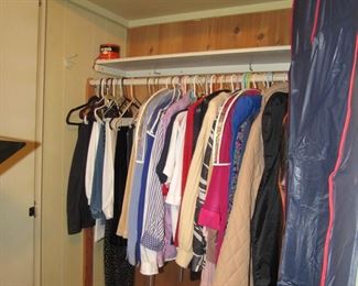 Women's clothing  2 closets